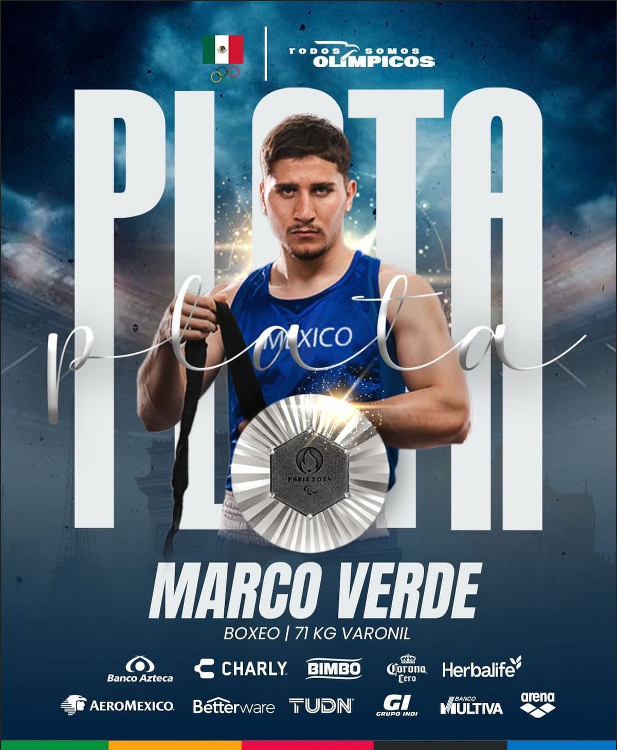 Marco Verde es de plata