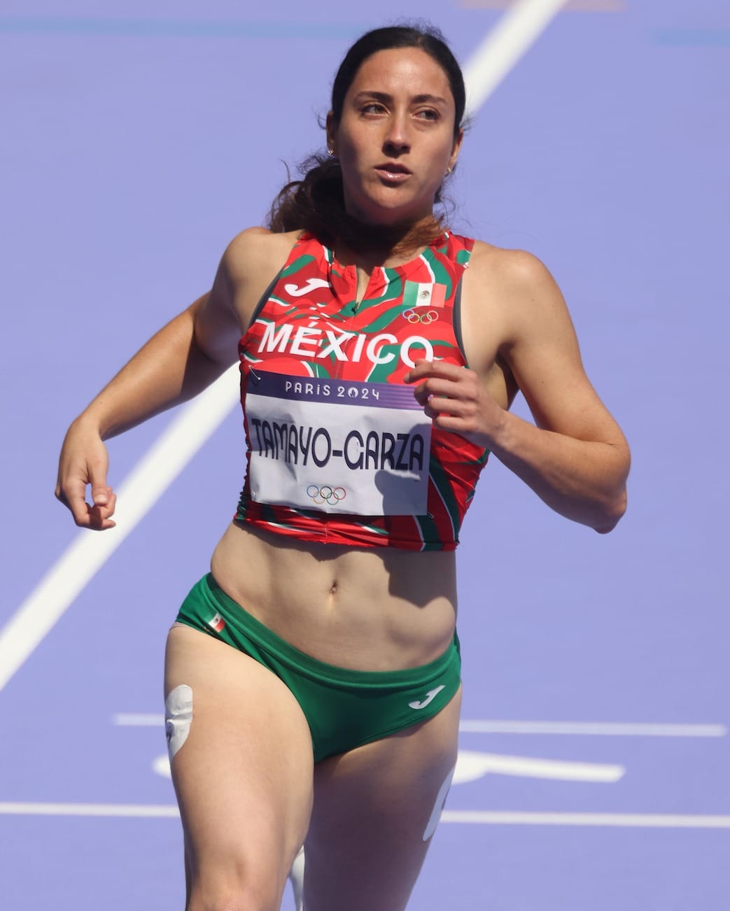 Cecilia Tamayo entró al repechaje en los 200 metros