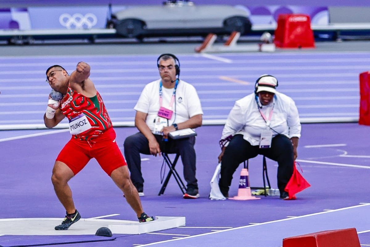 Uziel Muñoz, primer mexicano en ir a la final de impulso de bala