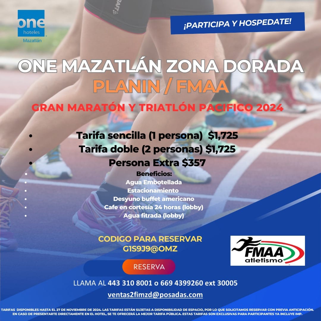 Vamos a correr a Mazatlán