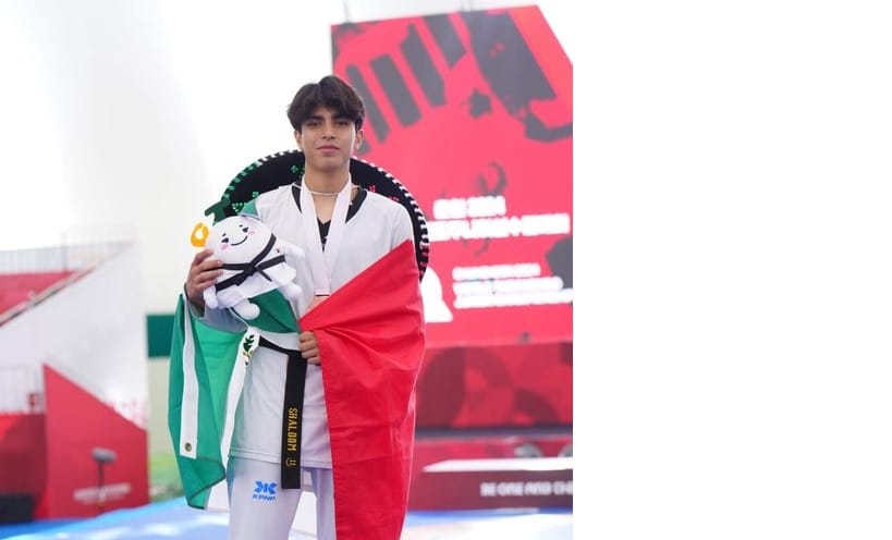 David Valdés ganó bronce en el Mundial Juvenil de TKD
