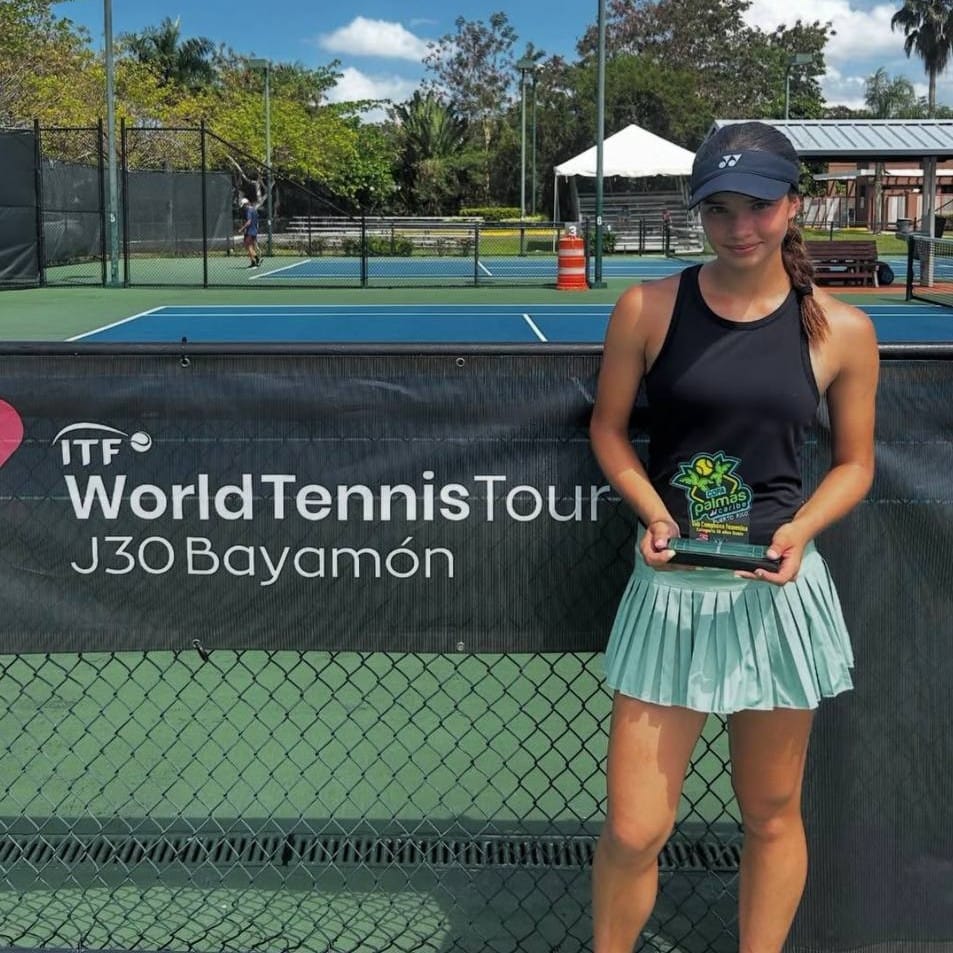 Montserrat Temprana, subcampeona en dobles en Puerto Rico