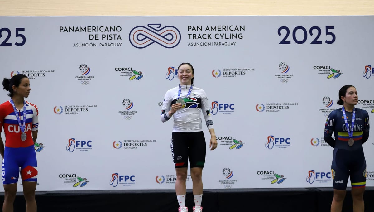 Abre México con oro en el Panamericano de Ciclismo