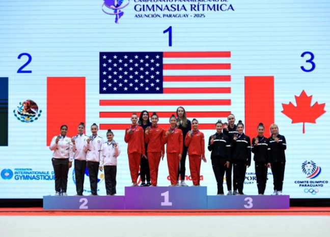 Brilla México en el Panamericano Juvenil de Gimnasia