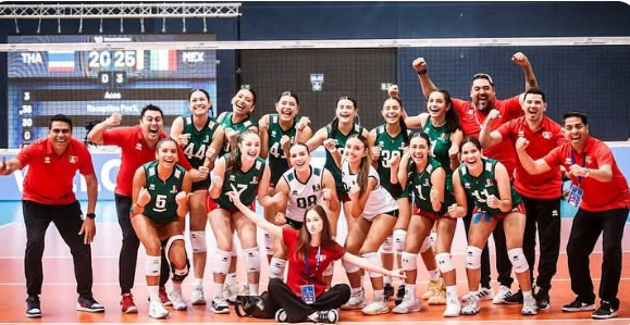 México debutó con triunfo sobre Tailandia en el Mundial de Voleibol