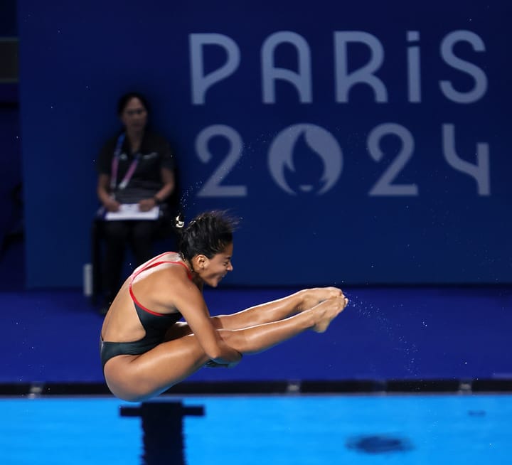Aranza y Alejandra están en semifinales de trampolín 3 mts