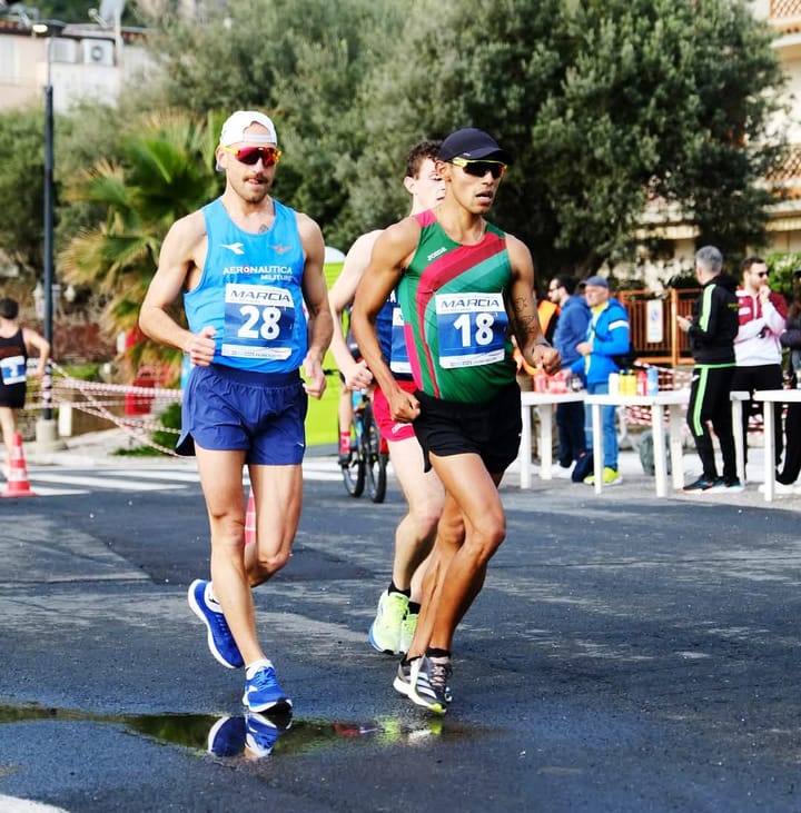 El marchista mexicano José Luis Doctor ganó plata en Italia
