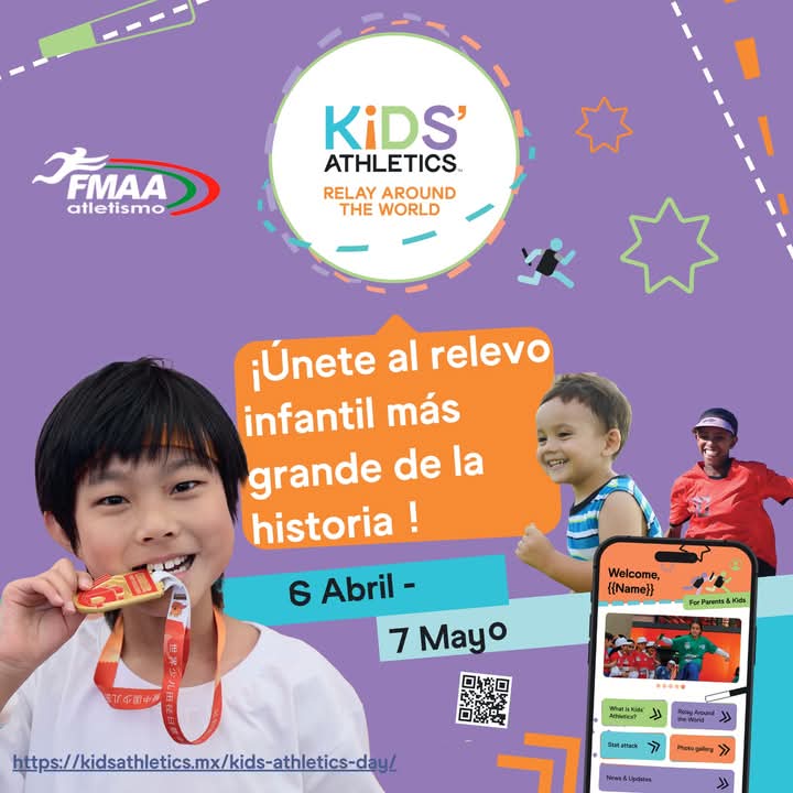 Únete al Kids Athletics Day