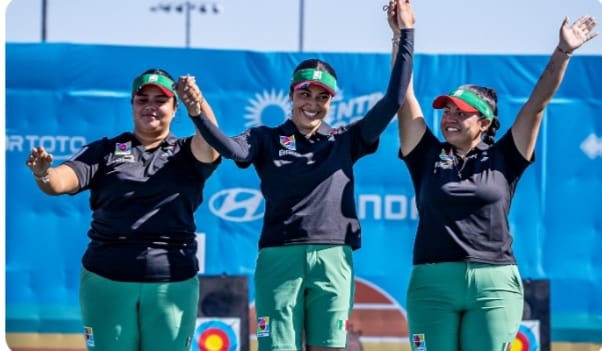 México es campeón de la Copa del Mundo de Tiro con Arco