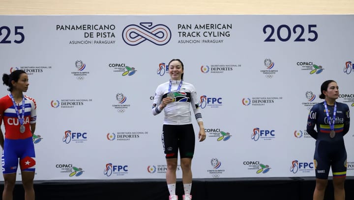Abre México con oro en el Panamericano de Ciclismo