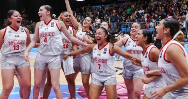 Selección femenil de básquetbol clasificó a la Copa Mundial Sub-17