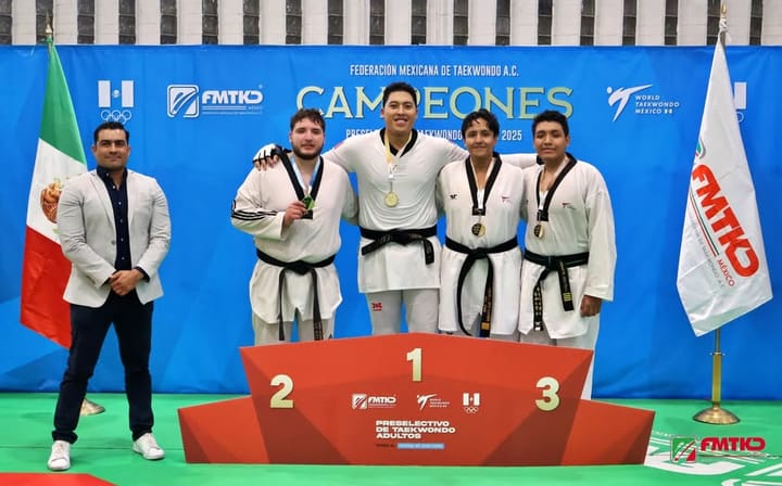 Carlos Sansores regresó a la preselección de taekwondo