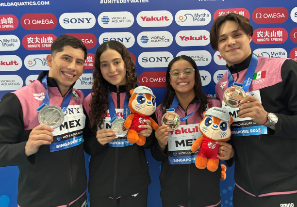 México se lleva plata en el Mundial de Clavados