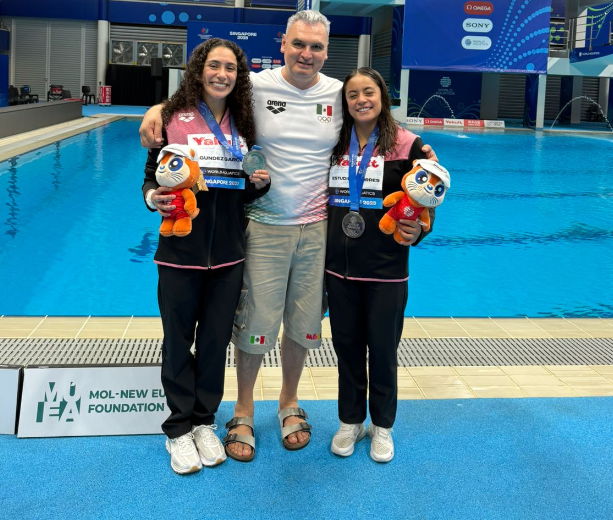 México consigue dos platas en el Mundial de Deportes Acuáticos