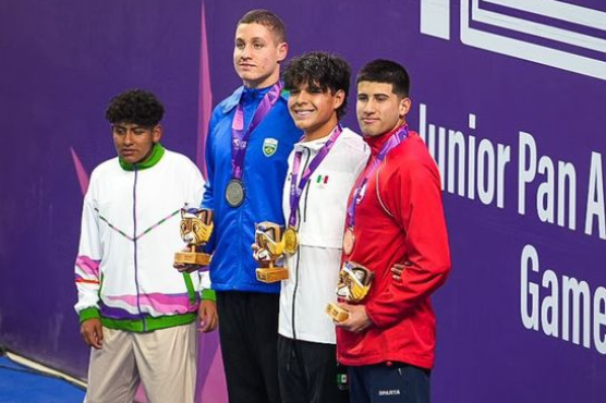 Humberto Nájera dio segundo oro a México en Asunción 2025