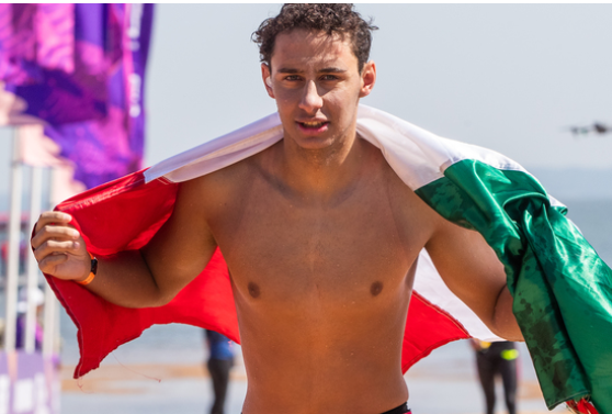 Paulo Strehlke, campeón en aguas abiertas